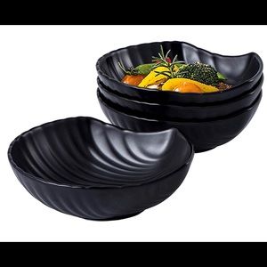 NWT CERAMIC SEA SHELL BOWLS